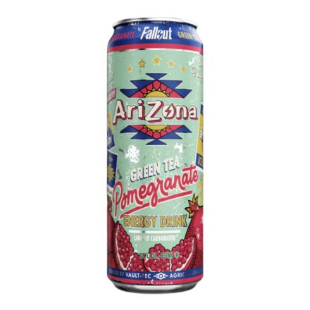 AriZona x Fallout Green Tea GRÁNÁTalma ízű energiaital 650ml