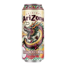   Arizona Dragonfruit Mango Sárkánygyümölcs és mangó ízesítésű tea 650ml Amerika