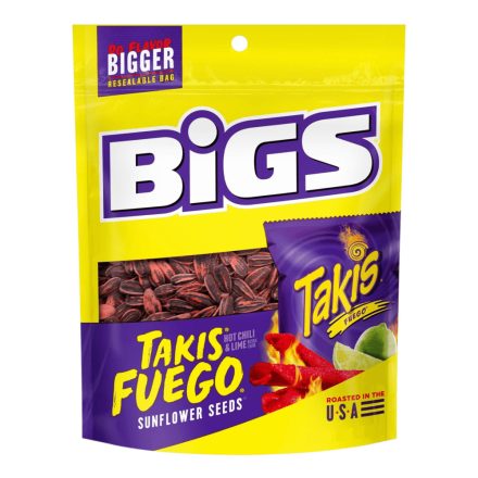 BIGS Takis Fuego ízesítésű napraforgó mag 152g Amerika