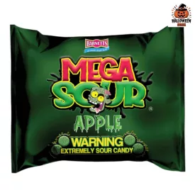   Barnetts Mega Sour Apple Extra Savanyú zöld Almás ízű Cukorka 104g