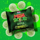 Barnetts Mega Sour Apple Extra Savanyú zöld Almás ízű Cukorka 104g