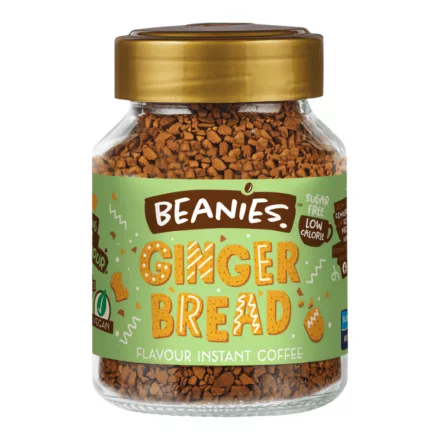  Beanies Gingerbread Mézeskalács ízesített instant kávé 50g Anglia
