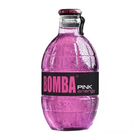 Bomba Pink grapefruit ízű energiaital üveges 250ml
