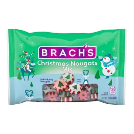   Brachs Christmas Nougats Mix karácsonyi olvadós cukorka 283g