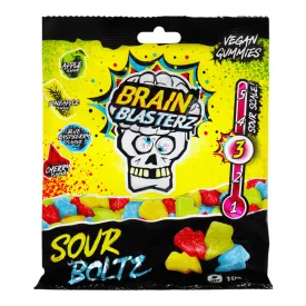 Brain Blasterz Sour Boltz savanyú villám gumicukor 100g