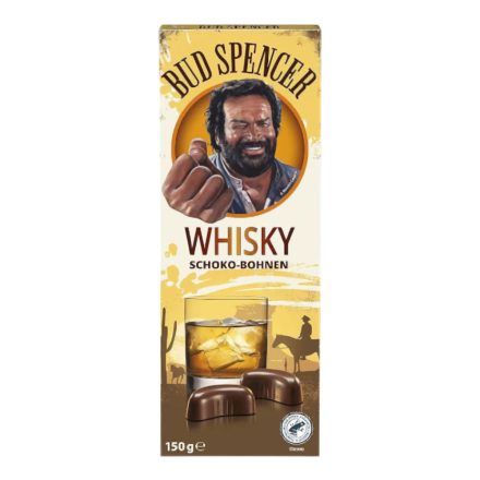 Bud Spencer Whisky-vel töltött csokoládé bonbon 150g