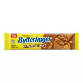   Butterfinger French Toast ropogós mogyoróvajas csokiszelet francia pirítós ízben 54g Amerika