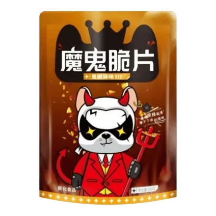 CBY The Devil Chips Mala Flavor csípős chips 200g