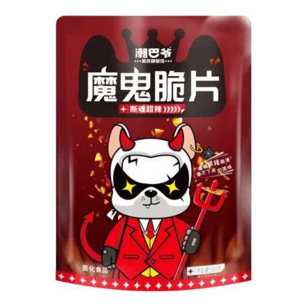 CBY The Devil Chips Super Spicy Flavour csípős chips 200g Kína