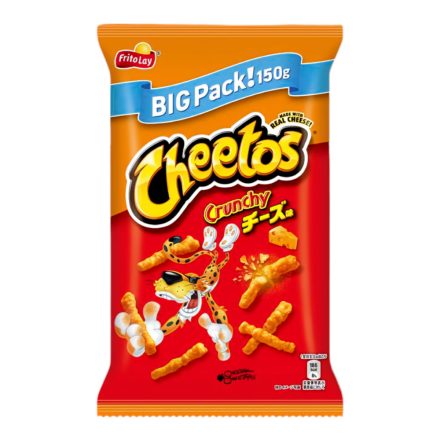 CHEETOS CRUNCHY sajtos chips BIG PACK japan 150G