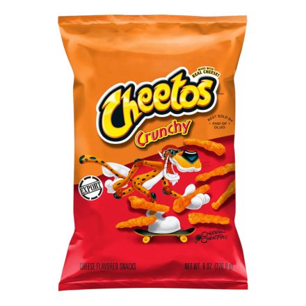 Cheetos Crunchy ropogós sajtos ízesítésű chips 226.8g Amerika