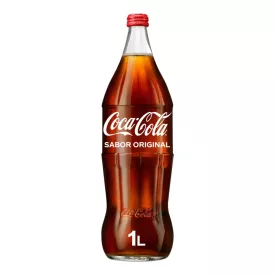 Coca cola üveges szénsavas üdítőital retro 1L