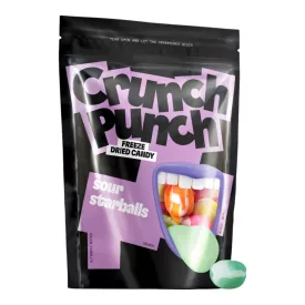 Crunch Punch Sour Starballs savanyú ropogós golyók 100g