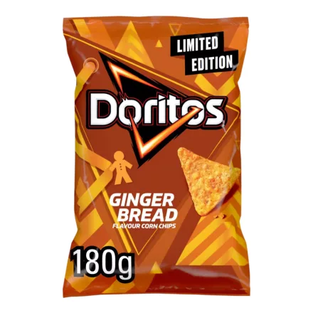 Doritos mézeskalács ízű limitált kiadású chips 180g Anglia