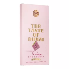   Elit Taste of Dubai Ruby csokis rózsaszín táblás dubai csoki 90g