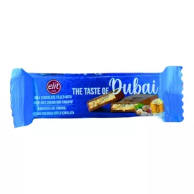 Elit Taste of Dubai mogyoró ízesítésű csokoládé 30g
