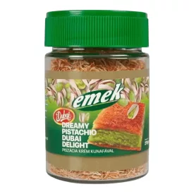   Emek Dubai Cocoa Dreamy Pistachio Dubai Delight pisztáciakrém kadayif tésztával 275g