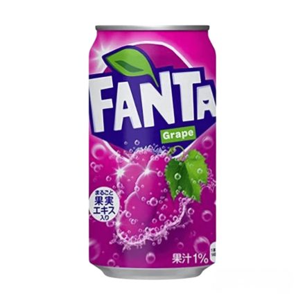 Fanta Grape JAPAN szőlő ízű üdítőital 350ml