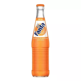 Fanta narancs ízű üdítőital üvegben 355ml Mexikó