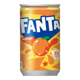   Fanta Orange mini narancs ízű szénsavas üdítőital 160ml Japán