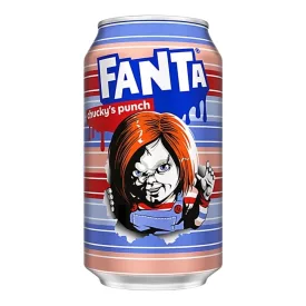    Fanta Punch Chucky's gyümölcs puncs ízű üdítőital limitált kiadás 355ml Amerika
