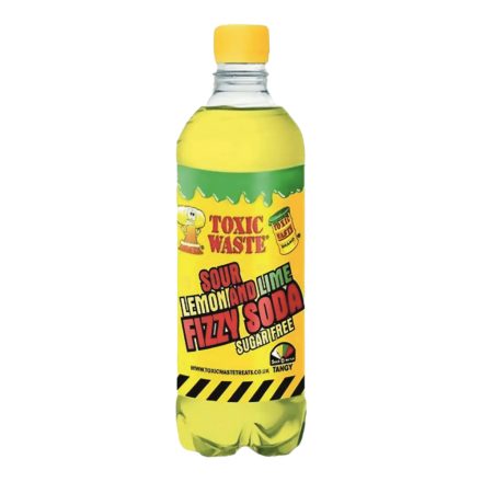 Toxic Waste Sour Lemon and Lime Fizzy Soda 500ml