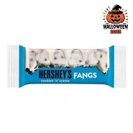   Hersheys Cookies 'n' Creme Fangs kekszes-fehér csokoládé 14g Amerika Halloween