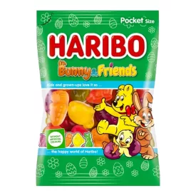   Haribo Bunny and Friends húsvéti gumicukor 175g
