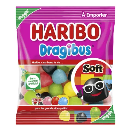 Haribo Dragibus Soft Drazsé cukor 120g