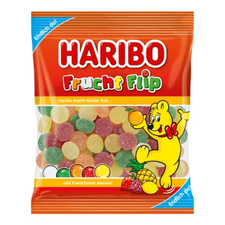 Haribo Frucht Flip gumicukor 160g Németország