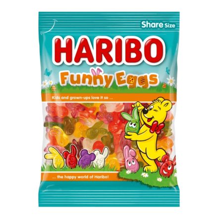 Haribo Funny Eggs gumicukor 200g