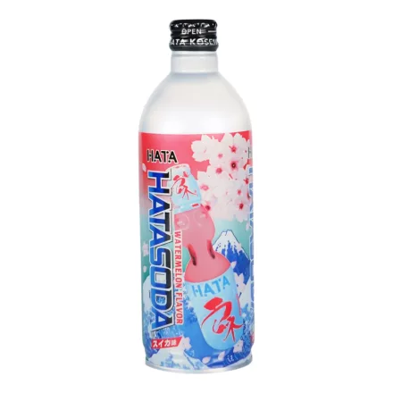 Hata Ramune Watermelon görögdinnye ízű szénsavas üditőital 500ml Japán