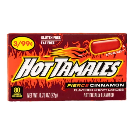Hot Tamales Mini fahéjas cukorka 22g Amerika