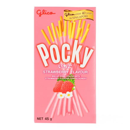 Glico Pocky eper ízű ropi 45g