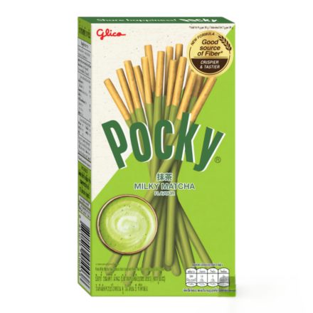 Glico Pocky Thai Matcha zöld tea bevonatú ropi 35g