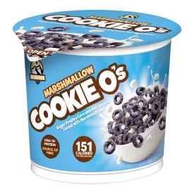   Inventure Marshmallow Cookie O's Cereal poharas müzli pillecukorral 40g
