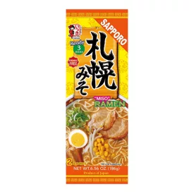   Itsuki Ramen Sapporo Miso stílusú ramen tésztaleves 186g Japán