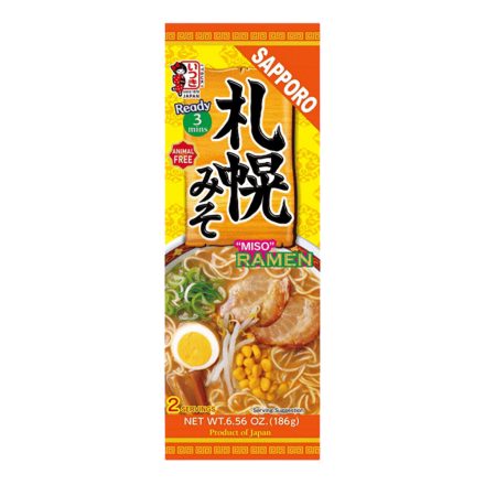 Itsuki Ramen Sapporo Miso japán stílusú instant tésztaleves 186g