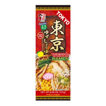 Itsuki Ramen Tokyo Yuzu Shoyu Soy Sauce japán stílusú instant ramen tésztaleves 172g