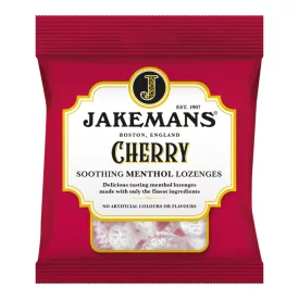 Jakemans Cherry Cseresznyés mentolos cukorka 73g Anglia
