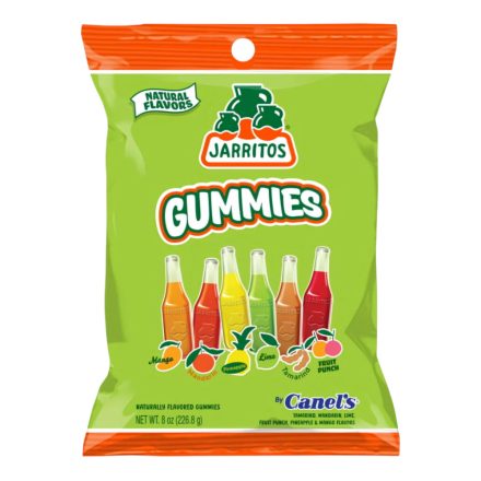 Jarritos Jelly Candies egzotikus gyümölcs ízű zselés cukorka 226g