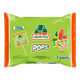 Jarritos Pops gyümölcsös nyalóka válogatás csomag 228g