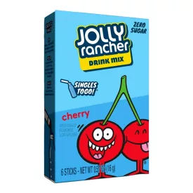   Jolly Rancher cseresznye üdítőital ízű cukormentes italpor 6 db-os csomag 16g