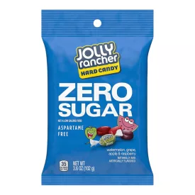   Jolly Rancher Hard Candy Zero Sugar cukormentes gyümölcsös cukorka 102g Amerika