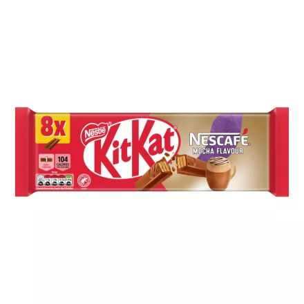 Kit Kat Nestlé Nescafé Mocha kávés ízű csokoládé csomag 165.6g Svájc