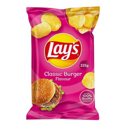 Lays Classic Burger ízű Chips 200g