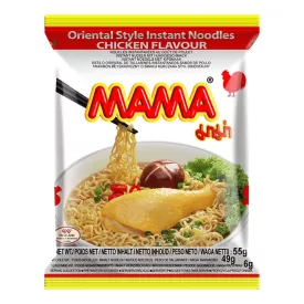   MAMA Instant Noodles Chicken csirke ízesítésű instant leves 55g