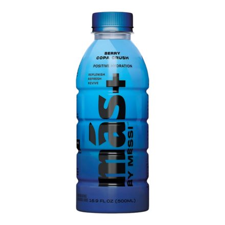  Mas+ by Messi Positive Hydration Berry Copa Crush bogyósgyümölcs ízű sportital 500ml