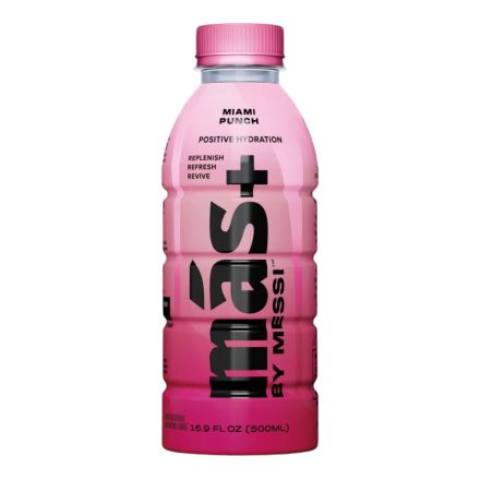  Mas+ by Messi Positive Hydration Miami Punch puncs ízű sportital 500ml