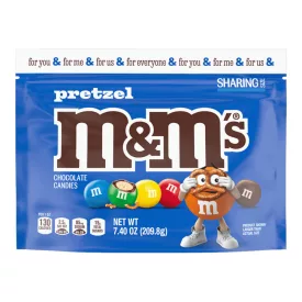   M&M's Pretzel perec darabkás csokoládé drazsé 209.8g Amerika